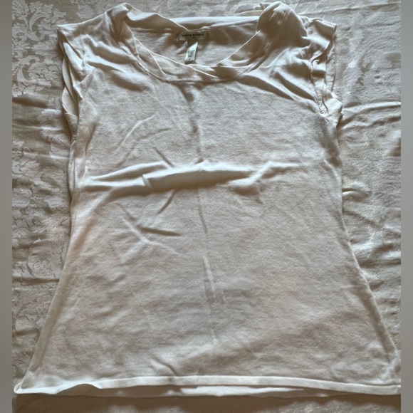 Banana Republic Women’s Off white/Cream lightweight Short Sleeve Sweater - Picture 1 of 3